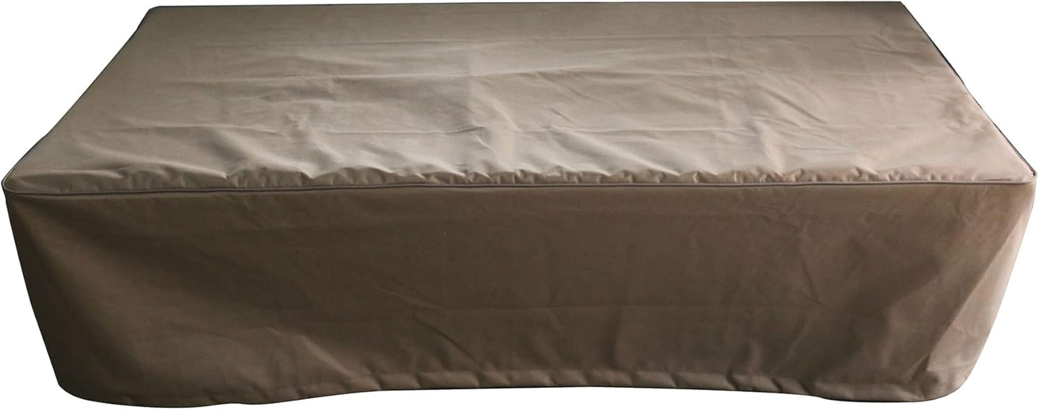 Hampton Concrete Fire Pit 56" X 32" Outdoor Patio Firepit Includes Lava Rocks Modern Fire Pits & Outdoor Fireplaces for Garden, Deck, Indoor & Outdoor Heating