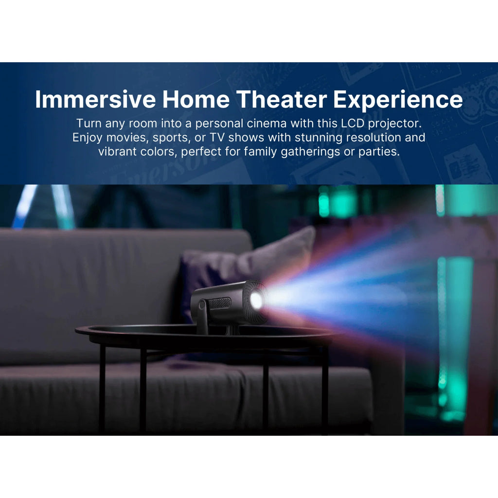 Emerson 120" Home Theater LCD Projector